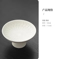 Axyaa Lace Ceramic Fruit Plate Set for Afternoon Tea and Cake, Delicate Nut Biscuit Dishes