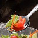 Axyaa Stainless Steel 2-in-1 Fork Spoon for Pasta Salad & Household Dining
