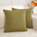 Fluffy Nordic Style Sofa Pillow Cover by Axyaa