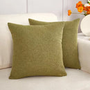 Fluffy Nordic Style Sofa Pillow Cover by Axyaa