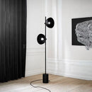 Axyaa Floor Lamp Double Shade Black - Simple & Fashionable Living Room Decoration
