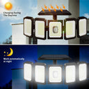 Axyaa Solar Motion Sensor LED Outdoor Wall Light