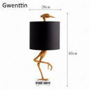 Axyaa Ostrich Shape Table Lamp - Modern Led Lighting Fixtures for Home Decor