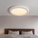 Axyaa Nordic Wabi Sabi Cream Ceiling Light for Minimalist Living Spaces