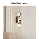 Axyaa Cylinder Marble Wall Lamp - Nordic Modern Luxury Wall Light
