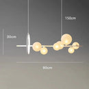 Axyaa Modern LED Pendant Light Chandeliers for Home Decor & Indoor Lighting