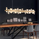 Axyaa Dimmable LED Chandelier for Home Décor & Dining Room Lighting