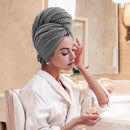 Axyaa Microfiber Hair Towel - Super Absorbent & Soft Bath Towel for Adults & Children