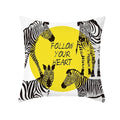 Axyaa Geometric Deer Pattern Cushion Cover for Sofa Decoration and Throw Pillow