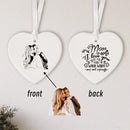 Axyaa Personalized Ceramic Photo Engraved Heartfelt Keepsake Gift