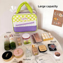 Axyaa Large Capacity Makeup Pouch Bag Korean Style Handbag