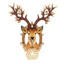 Axya LED Deer Wall Lamp: Modern Art Decor Lighting for Living Room