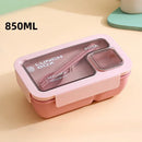Axyaa Portable Lunch Box with Tableware and Thermal Bag - Complete Kit