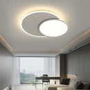 Axyaa Round LED Ceiling Lights Modern Minimalist Circle Dimmable Bedroom Lamps