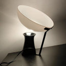 Axyaa Circular Resin Desk Lamp - Minimalist Nordic Design for Study, Bedroom, Atmosphere Lighting