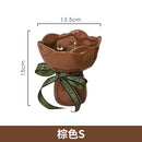 Axyaa Ceramic Flower Vase Hydroponic Decorative Arrangement Bouquet