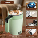 Axyaa Rechargeable Electric Stirring Mug Stainless Steel Coffee Tumbler