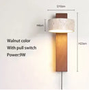 Axyaa Circular LED Double-Sided Wall Lamp for Bathroom Vanity Mirror