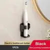 Axyaa Wall-Mounted Electric Toothbrush Holder - Space-Saving Storage Base
