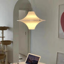 Axyaa UFO Pendant Light: Designer Minimalist French Cream Style Bedroom Lamp
