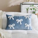 Velvet Bowknot Pillowcase Set for Cute Home Decoration by Axyaa