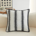 Axyaa Geometric Chenille Throw Pillowcase for Home and Sofa Décor, 45X45 Size