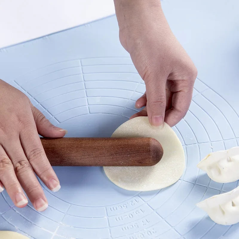 Axya Beech Wood Rolling Pin for Baking and Making Dumplings