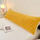 Axyaa Flannel Pillow Cover | Soft Rectangle Pillowslip | Cozy Cushion Case