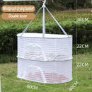 Axyaa 3-Layer Mesh Drying Rack for Food & Herbs, Space-Saving & Non-Toxic