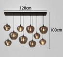 Axyaa Modern LED Pendant Chandeliers for Living & Dining Room Lighting