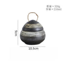 Axyaa Ceramic Egg Shape Bowl with Lid for Soup and Desserts