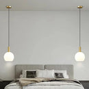 Axyaa Nordic Glass Pendant Light for Dining Kitchen Bedroom Living Room