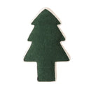 Axyaa Red Green Christmas Tree Plush Pillow: Festive Home Sofa Decoration