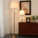 Axyaa Modern Chinese Ceramics LED Floor Lamp for Home Living Room & Bedroom
