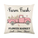 Axyaa Lavender Print Collection Pillowcase for Home Decor and Bedding