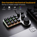 Axyaa Hotswap Gaming Mechanical Keyboard with Custom Macros and RGB Wireless Connectivity.