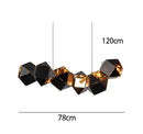 Axyaa Modern Indoor Pendant Chandeliers LED Ceiling Lighting for Living Room