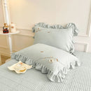 Axyaa Solid Color Bedding Set - Minimalist Style, Skin-Friendly, All-Season Comfort