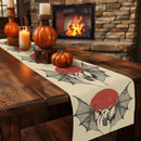 Axyaa Bat Sun Hand Table Runner for Farmhouse Dining and Wedding Party Decor