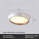 Axyaa Nordic Minimalist LED Ceiling Lamp with Dimmable Remote Control