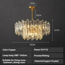Axyaa Luxury Crystal LED Chandelier for Elegant Interiors