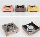 Axya Mini Brass Alcohol Stove: Portable Outdoor Camp Cooking Burner