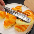 Axyaa Stainless Steel Food Clips, Multipurpose Kitchen Tongs