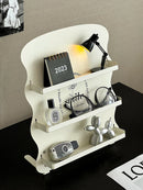 Axyaa Metal Desktop Makeup Organizer Shelf Palette Lipstick Holder