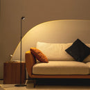 Axyaa Nordic Red Cob Floor Lamp: Height & Angle Adjustable, Eye Protection Standing Light