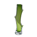 Axyaa Glass Vase Branch Fork Shape Thick Straight Bottle Floral Arrangement Accessories