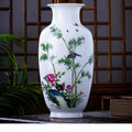 Axyaa Chinese Ceramic Vase Ornaments for Office, Home, Store Decor & Furnishing