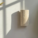 Axyaa Yellow Travertine Interior LED Wall Lamps - Modern Nordic Stair Light Fixture