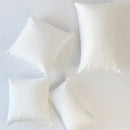 Axyaa 3D Throw Pillow Core in White Napped Cloth, High Elasticity & Washable