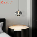 Axyaa LED Glass Chandelier: Modern Interior Decor Lighting for Restaurant, Bedroom, Bar & Bedside